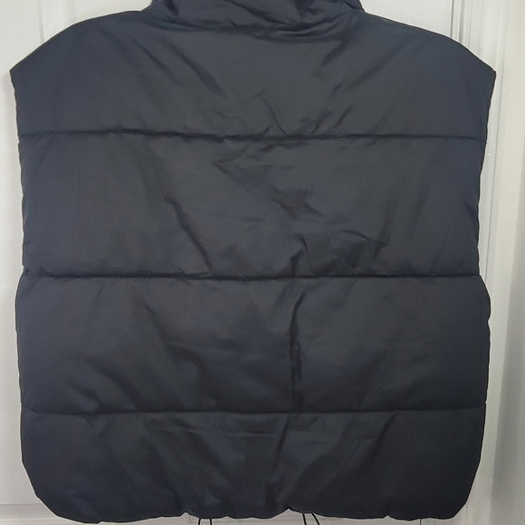 Arizona Womens Puffer Vests Juniors Medium Black - Picture 7 of 8